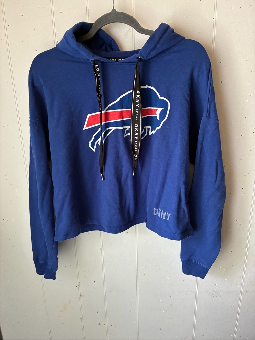 DKNY Sport Buffalo Bills Royal Blue Pullover Hoodie